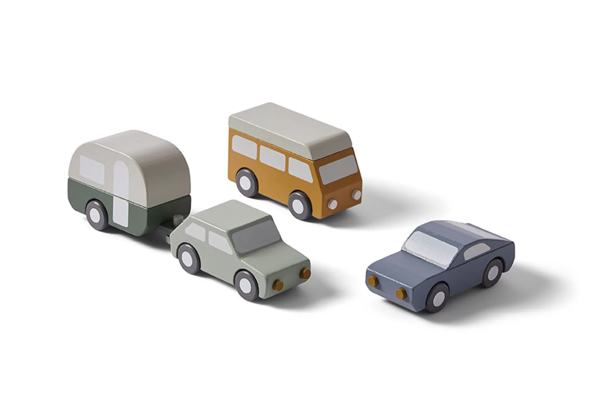 FLEXA Houten Speelgoed>Auto'S Multicoloured