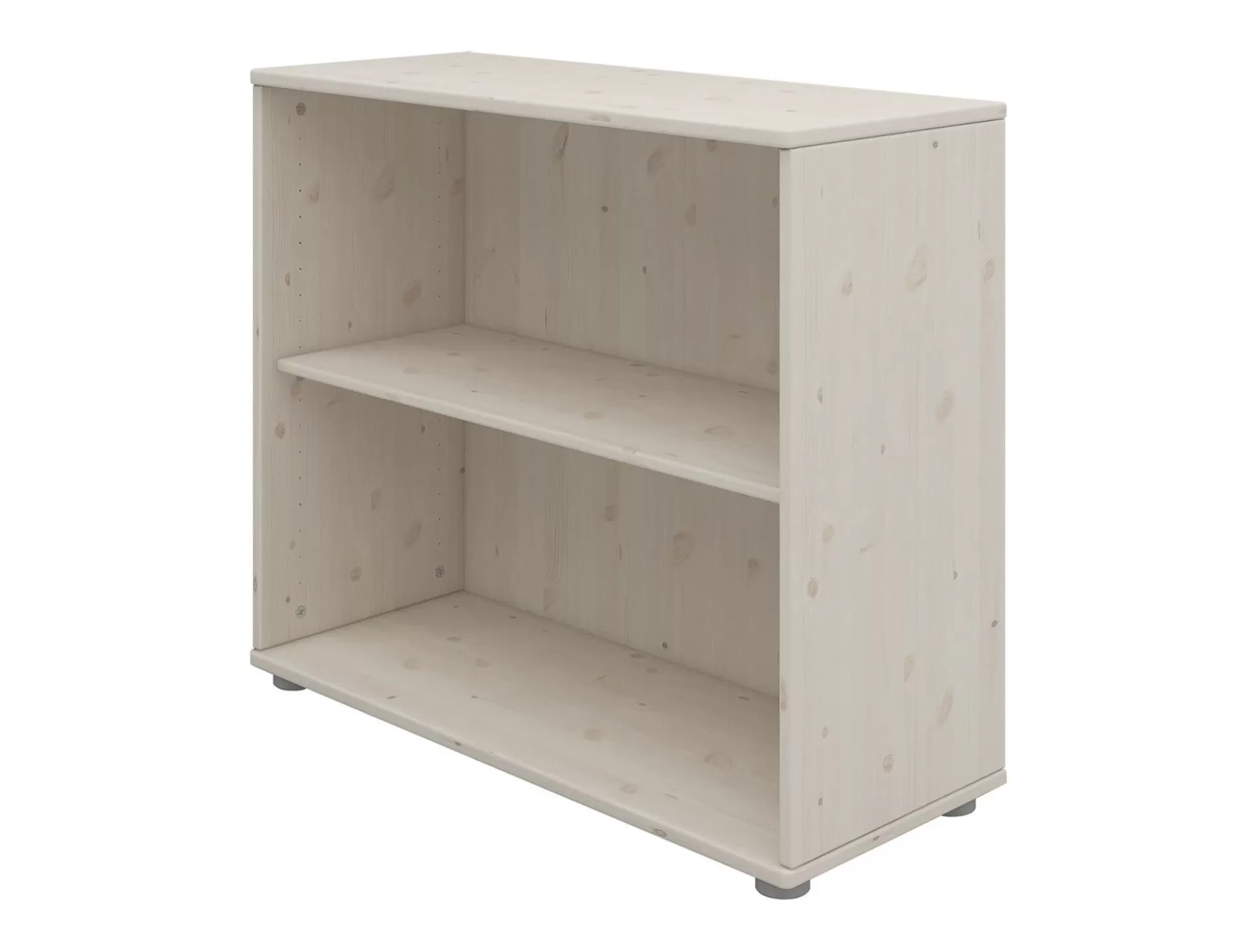 FLEXA Boekenkasten>Boekenkast Met 1 Plank White Washed Pine