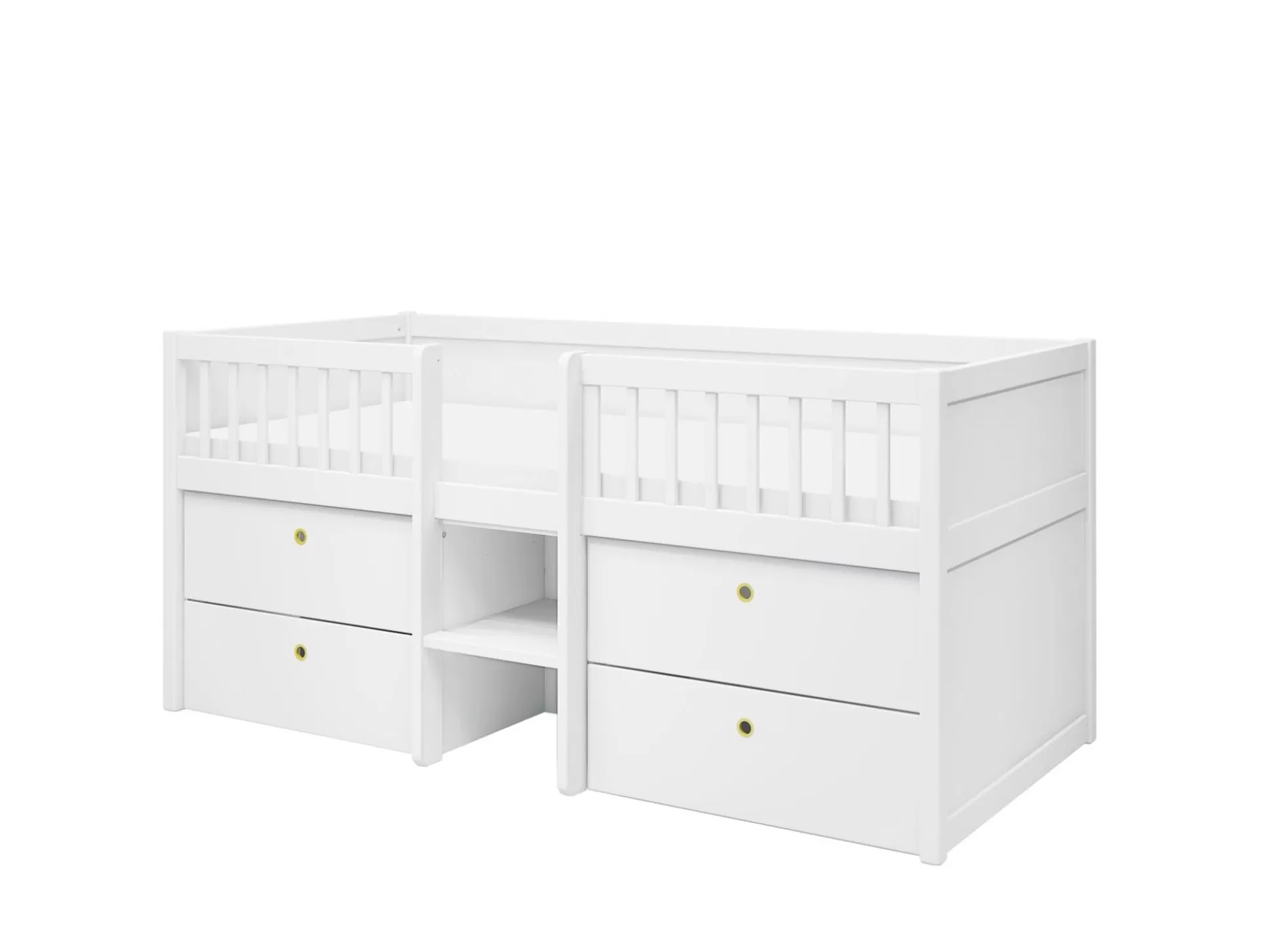 FLEXA Bedden Met Lades>Eenpersoonsbed White