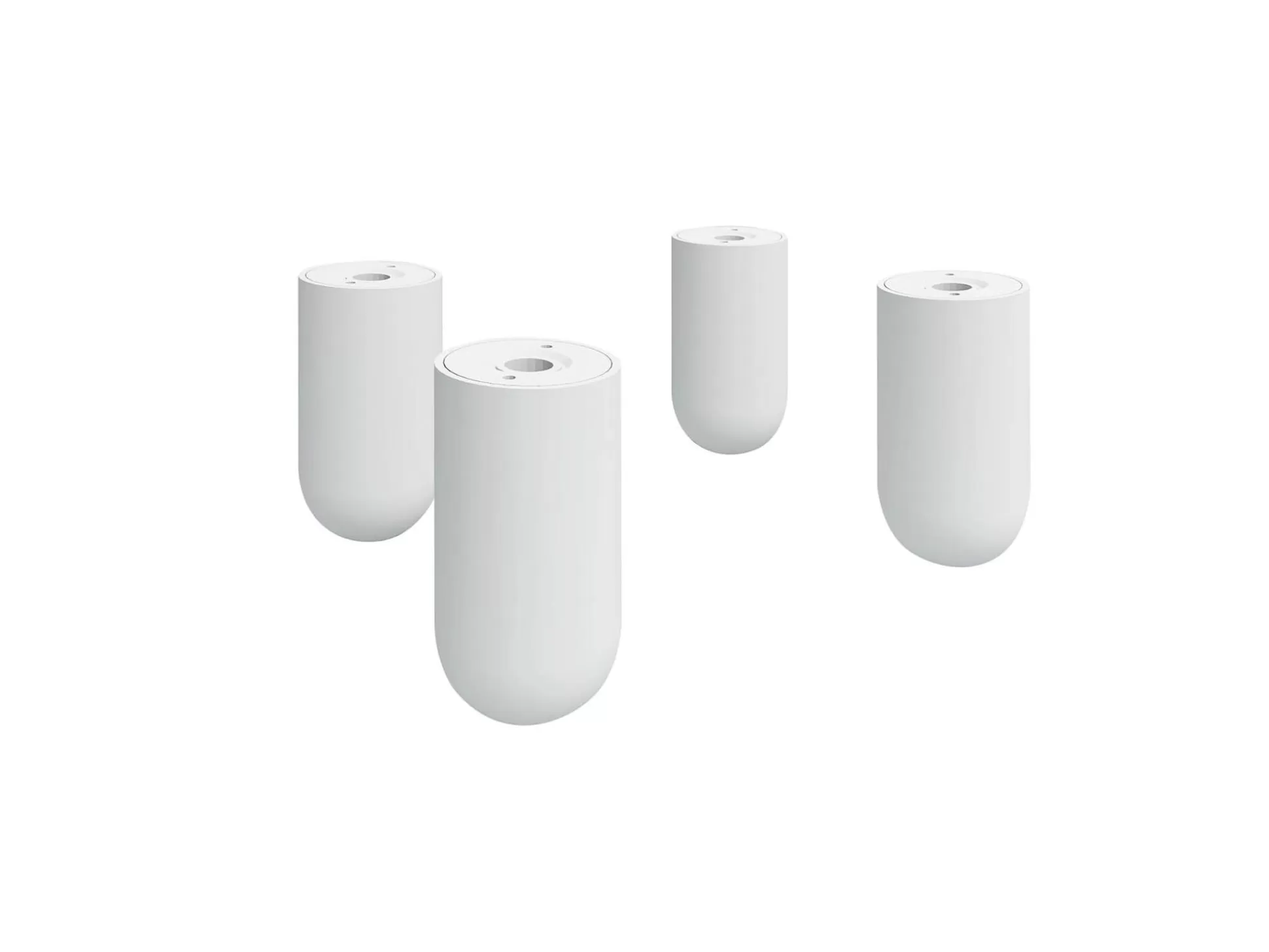 FLEXA Opbergaccessoires>Extra Poten, 4 Stuks White