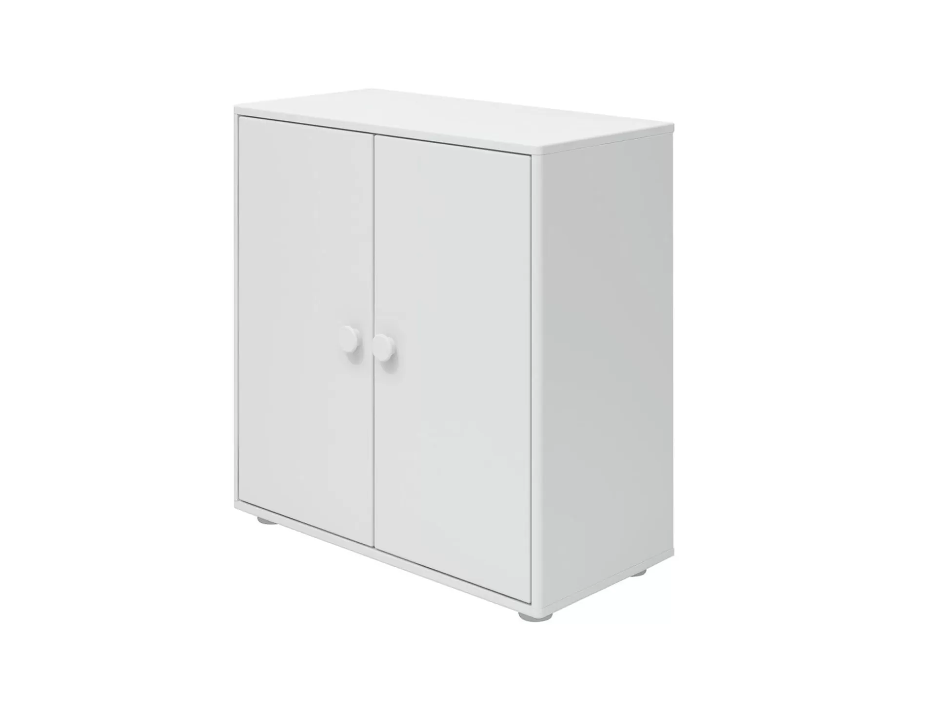 FLEXA Boekenkasten>Mini-Boekenkast, 2 Deuren White