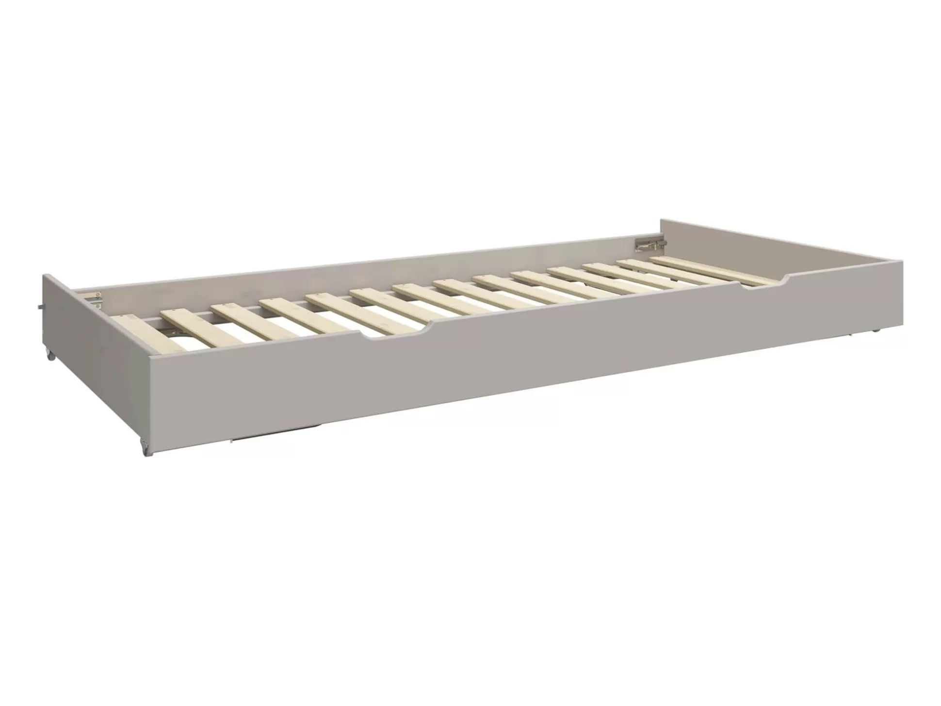FLEXA Onderschuifbedden>Onderchuifbed Grey Washed Pine